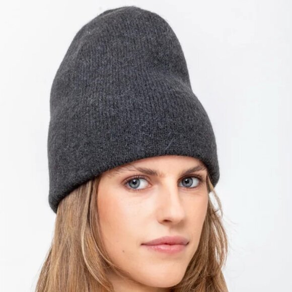 Lauren Manoogian Double Beanie - Ink - Picture 1 of 4